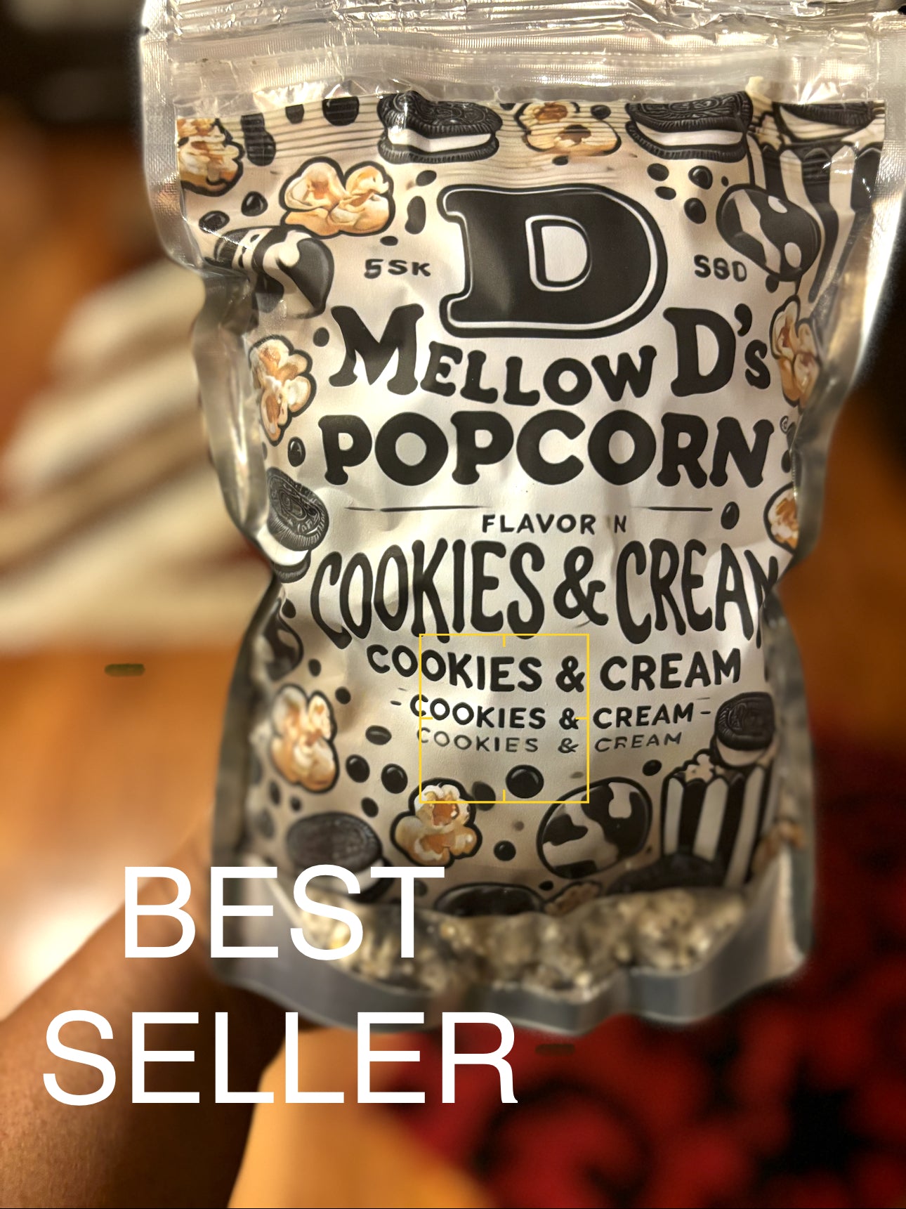 Cookies & Cream Clusters – Mellow D’S Popcorn Store